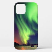 Bright Green Alaskan Northern Lights Case-Mate iPhone Case (Achterkant)