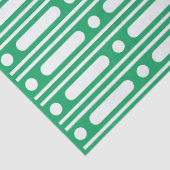 Bright Green Dot Border Decoupage Paper Tissuepapier (Detail)