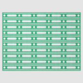 Bright Green Dot Border Decoupage Paper Tissuepapier (Voorkant)