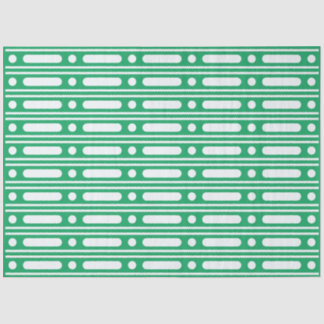 Bright Green Dots Border Decoupage Paper Tissuepapier