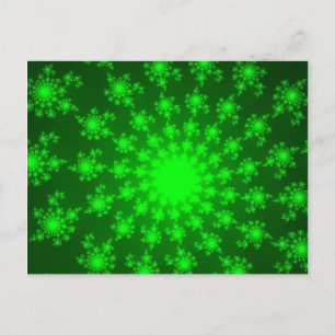 Bright Green Eye Briefkaart