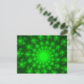 Bright Green Eye Briefkaart (Staand voorkant)