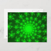 Bright Green Eye Briefkaart (Voorkant / Achterkant)