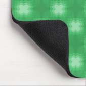 Bright Green Funky Flair Mousepad Muismat (Hoek)