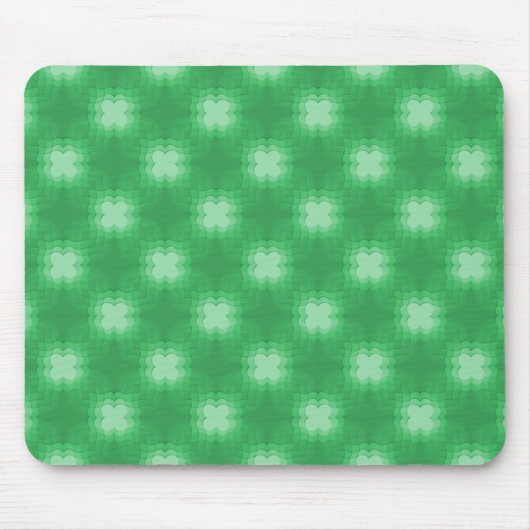 Bright Green Funky Flair Mousepad Muismat (Voorkant)