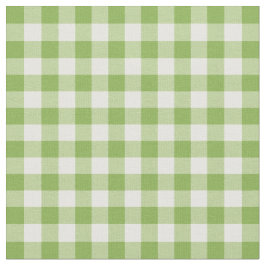 Bright Green Gingham Pset Stof