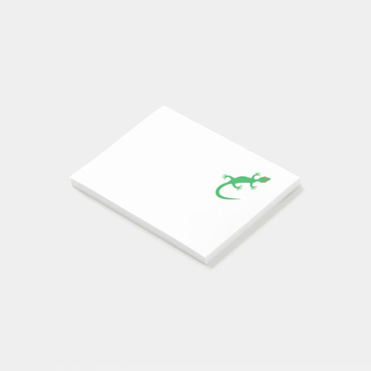 Bright Green Lizard Post-it® Notes (Schuin)