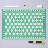 Bright Green Modern Bone Inlay Decoupage Paper Tissuepapier (Craft)