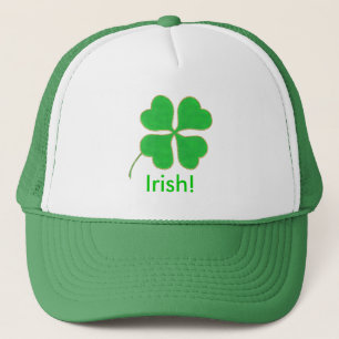 Bright Green Shamrock Gold Stippen Trim, Iers pet