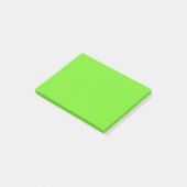 Bright Green Star Dust Post-it® Notes (Schuin)