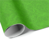Bright green textured surface  swirling pattern cadeaupapier (Rol Hoek)