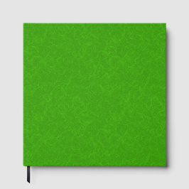 Bright green textured surface  swirling pattern gastenboek