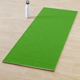 Bright green textured surface  swirling pattern yogamat