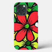 Bright Grouping van zomerbloemen Case-Mate iPhone Case (Achterkant)