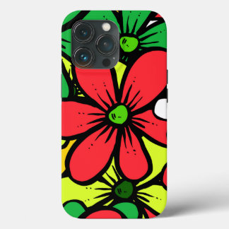 Bright Grouping van zomerbloemen Case-Mate iPhone Case