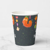 Bright Halloween Party Paper cup Papieren Bekers (Links)
