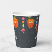 Bright Halloween Party Paper cup Papieren Bekers (Rechts)