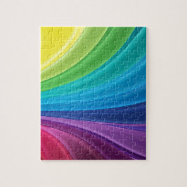 Bright Happy Digital Rainbow Legpuzzel