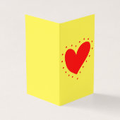Bright Heart Platonic Valentijn Notecard 25pk Kaart (Buitenkant)