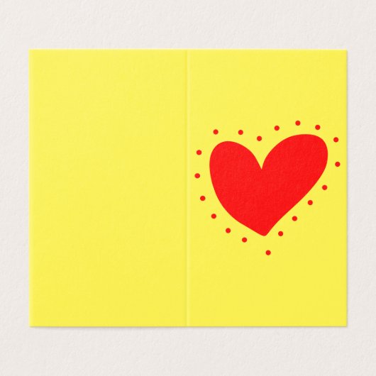 Bright Heart Platonic Valentijn Notecard 25pk Kaart (Buitenkant ongevouwen)