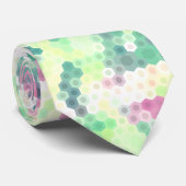 Bright Hexagon Stropdas (Opgerold)