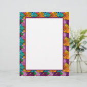 Bright Hibiscus Border Station (Staand voorkant)