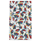 Bright Hibiscus Pattern Klein Cadeauzakje (Voorkant)