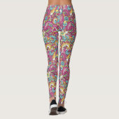 Bright Hippie Patroon Leggings (Achterkant)