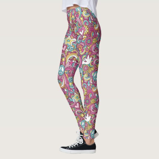 Bright Hippie Patroon Leggings (Links)