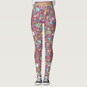 Bright Hippie Patroon Leggings