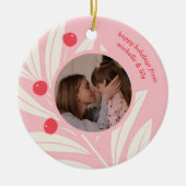 Bright Holiday Foliage Keramisch Ornament (Voorkant)