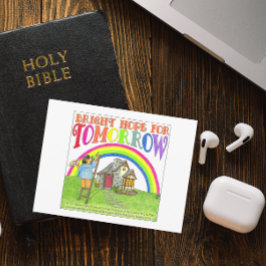 Bright Hope for Tomorrow Inspirational Postcard Briefkaart