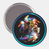 Bright Horse Magnet (Voorkant / Achterkant)