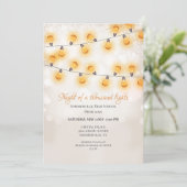 Bright Hung Lights Prom Kaart (Staand voorkant)