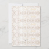 Bright Hung Lights Prom Kaart (Achterkant)