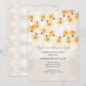 Bright Hung Lights Prom Kaart (Voorkant / Achterkant)