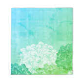 Bright Hydrangea Blooms notitieblok (Voorkant)