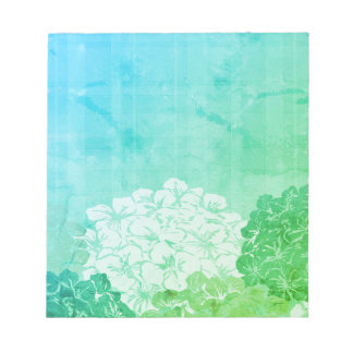 Bright Hydrangea Blooms notitieblok