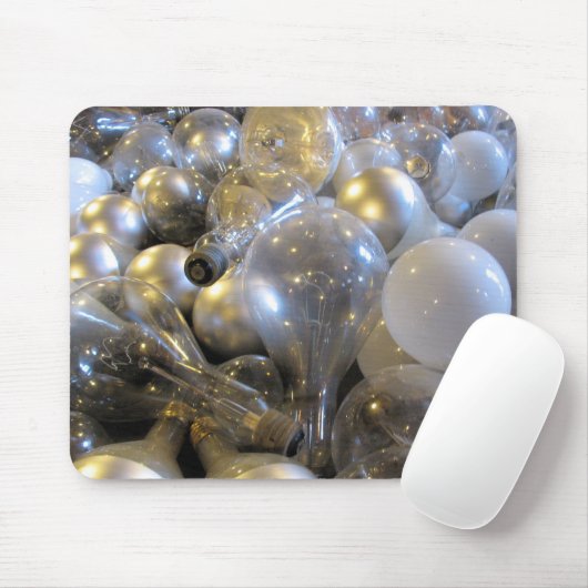 Bright Idea Light Bulb Mousepad Muismat (Met muis)