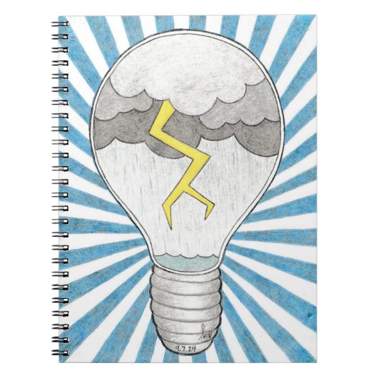 Bright Ideas Journal van Krisalaneous Notitieboek (Voorkant)