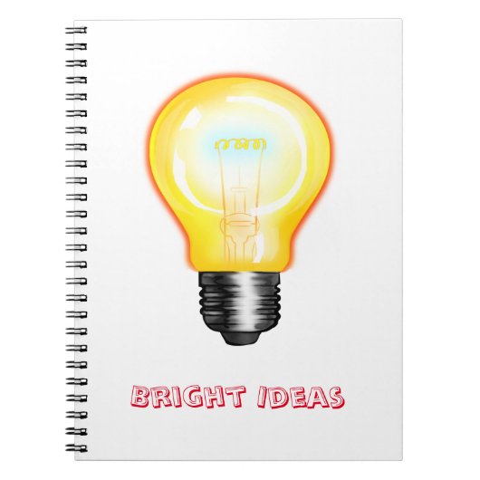 Bright Ideas Spiral Notitieboek (Voorkant)