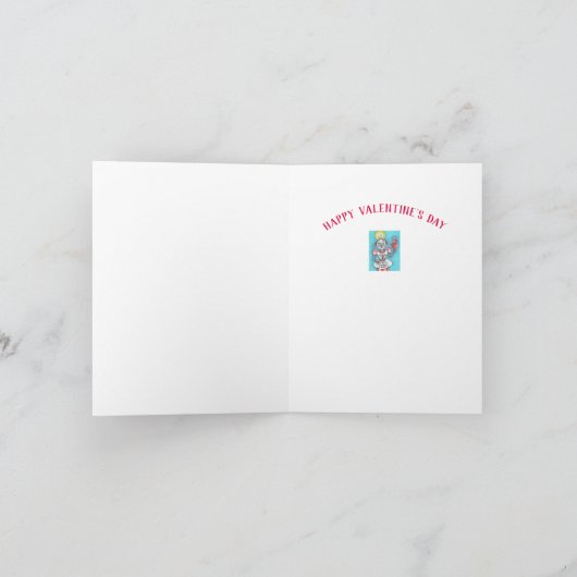 Bright Idee ROBOT VALENTIJN NOTE KAART Aanpassen (Binnen)