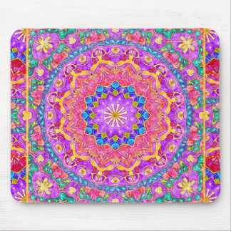 Bright India Waterverf Mandala Mousepad Muismat