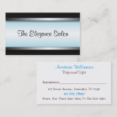 Bright Insiders Blue Appointards Afsprakenkaartje (Voorkant / Achterkant)