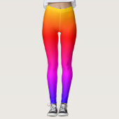 Bright Ipanema Rainbow Ombre Leggings (Voorkant)