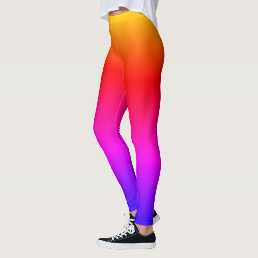Bright Ipanema Rainbow Ombre Leggings (Links)
