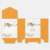 Bright It's A Boy Bear Airplane Sky Baby Shower  Bedankdoosjes (Ongevouwen)