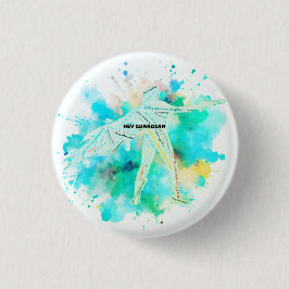 Bright Jager Speld Ronde Button 3,2 Cm