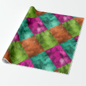 Bright Jewel-toonpatroon Cadeaupapier (Uitgerold)