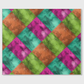 Bright Jewel-toonpatroon Cadeaupapier (Vlak)